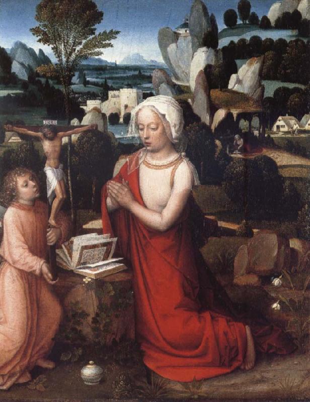 ISENBRANT, Adriaen The Repentant  Magdalen Sweden oil painting art